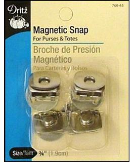 13/16 Magnetic Snap Square Sew-In