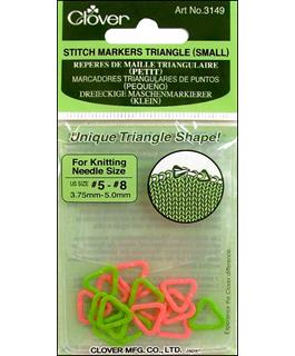 Clover Triangle Stitch Markers