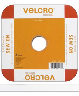 VELCRO® Brand Sew On Soft & Flexible Fasteners