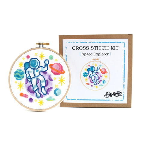 Stranded Stitch Mini Cross Stitch Kit yin-yang