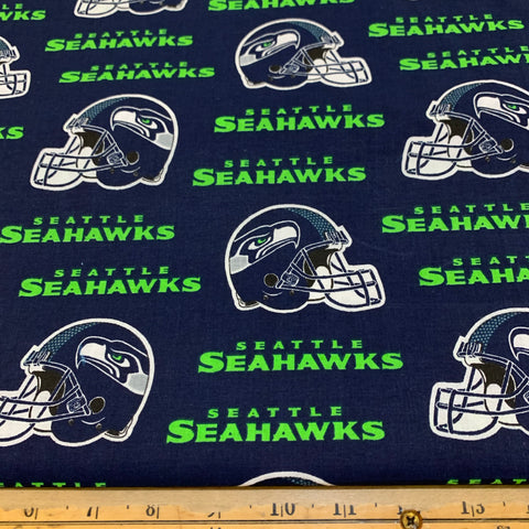 NFL Seattle Seahawks Helmet Cotton Fabric – Stitches