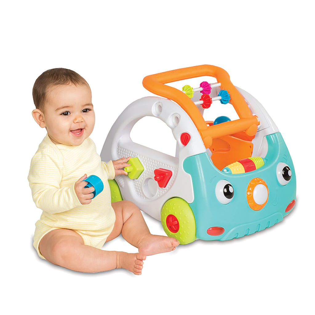 infantino 3 in 1 sensory walk and discovery car