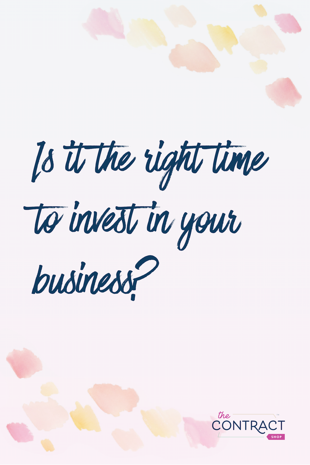 How do you know if it's the right time to #invest in your #business? 