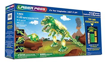 laser pegs triceratops