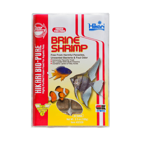 Hikari Frozen Daphnia Cubes Fish Food 3.5 oz - Feeders Pet Supply