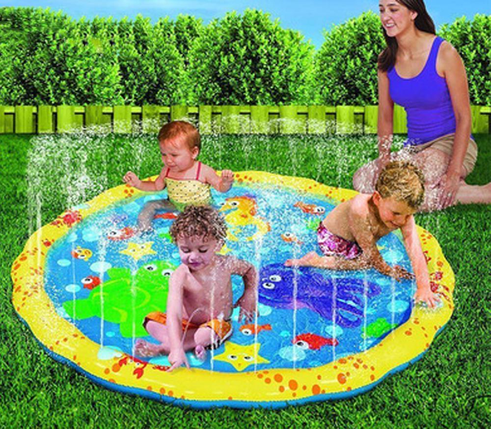 splash sprinkler mat