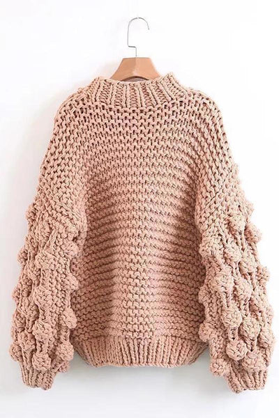Extreme Chunky Knit Turtleneck Jumper - The LooselyStore