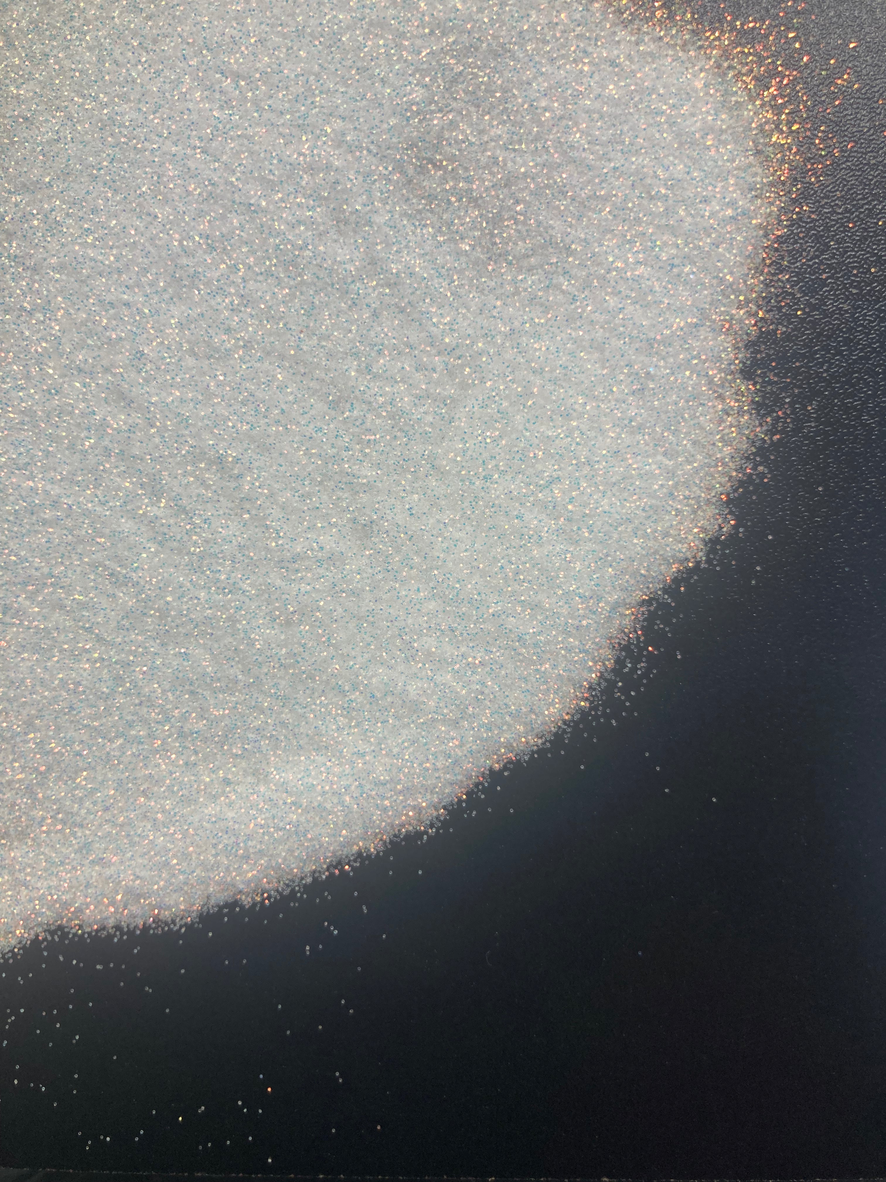 White Embers Biodegradable Glitter- Cosmetic Glitter- .008 Body Safe glitter eyeshadow, lip gloss, tumbler glitter, compostable glitter