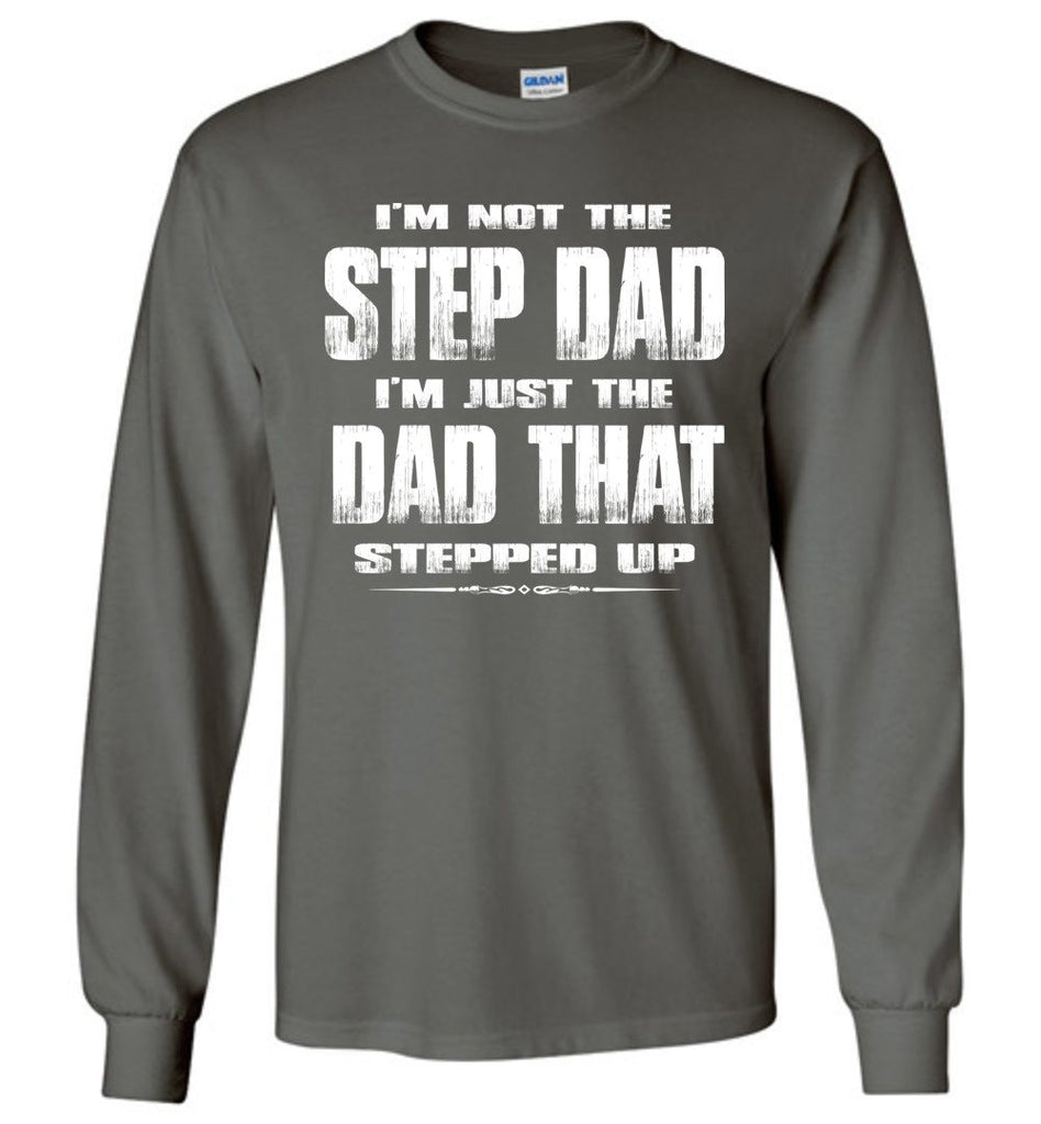 funny step dad t shirts