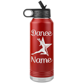 Gymnastics Water Bottle Gymnastics Gifts Gymnast Water Bottle Personalized Water  Bottle Kids Water Bottle Teen Gift Gymnast Gift 