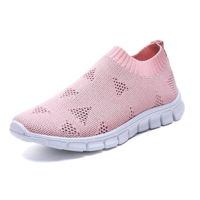 Breathable Slip on Knit Running Shoes – MaviGadget