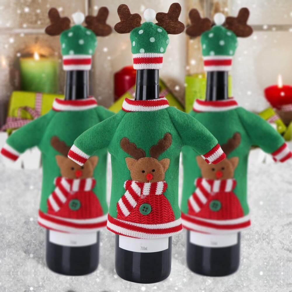 Bottle Cover For Christmas – MaviGadget