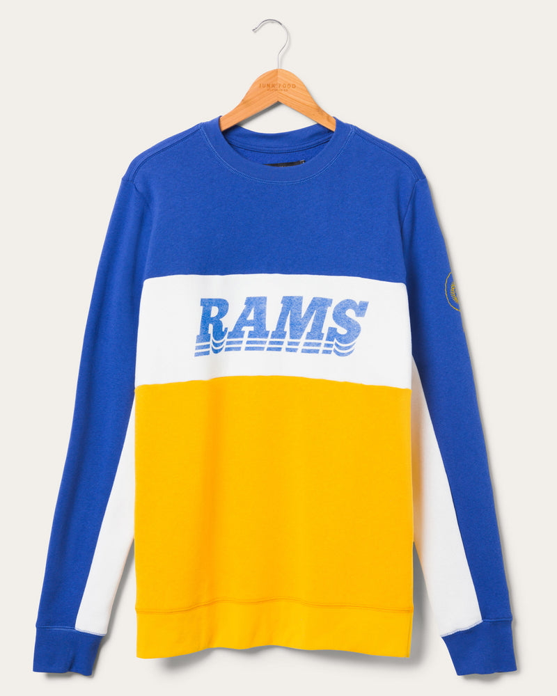 Junk food clothing x nfl - los angeles rams - bold logo shirt