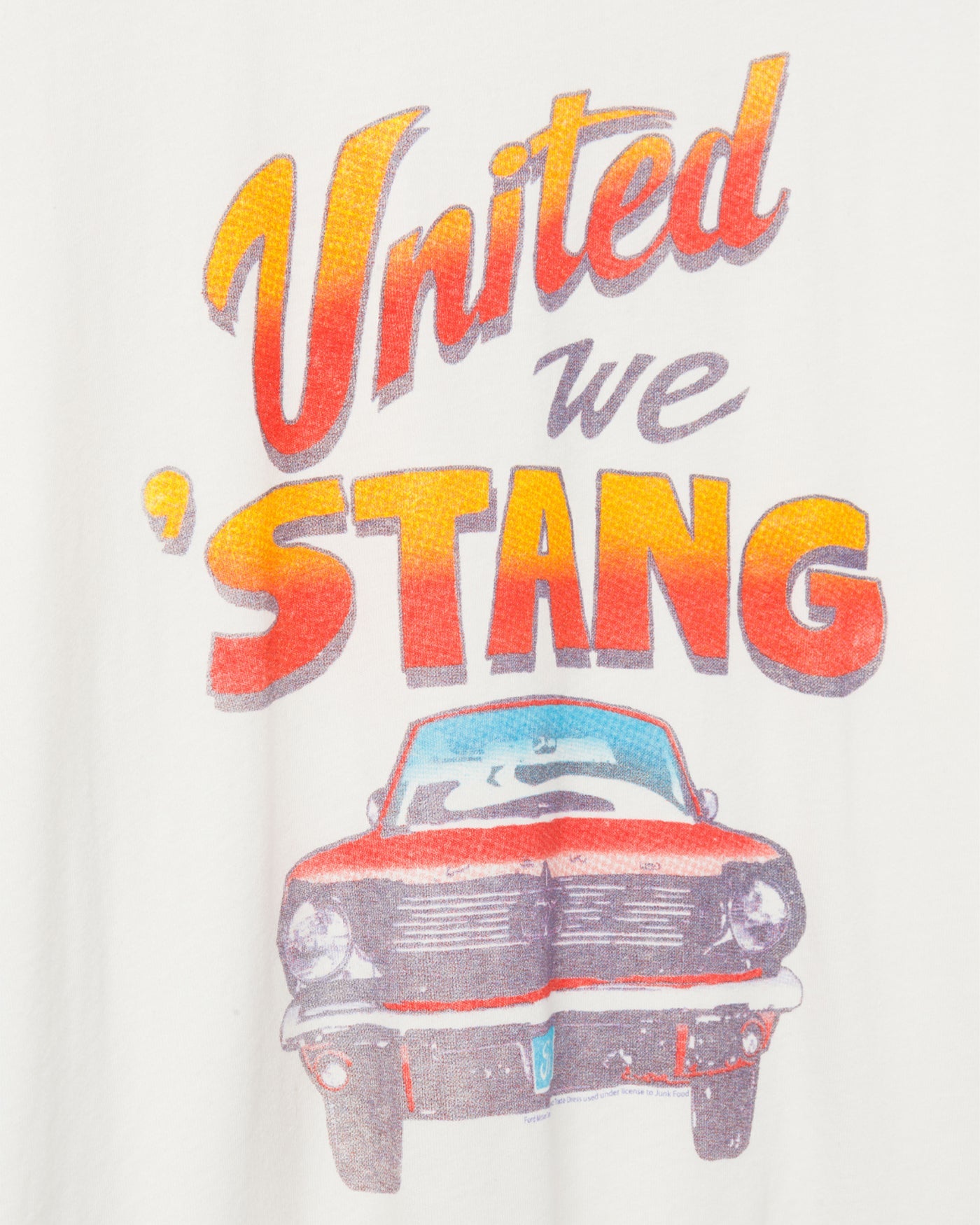 United We Stang Vintage Tee