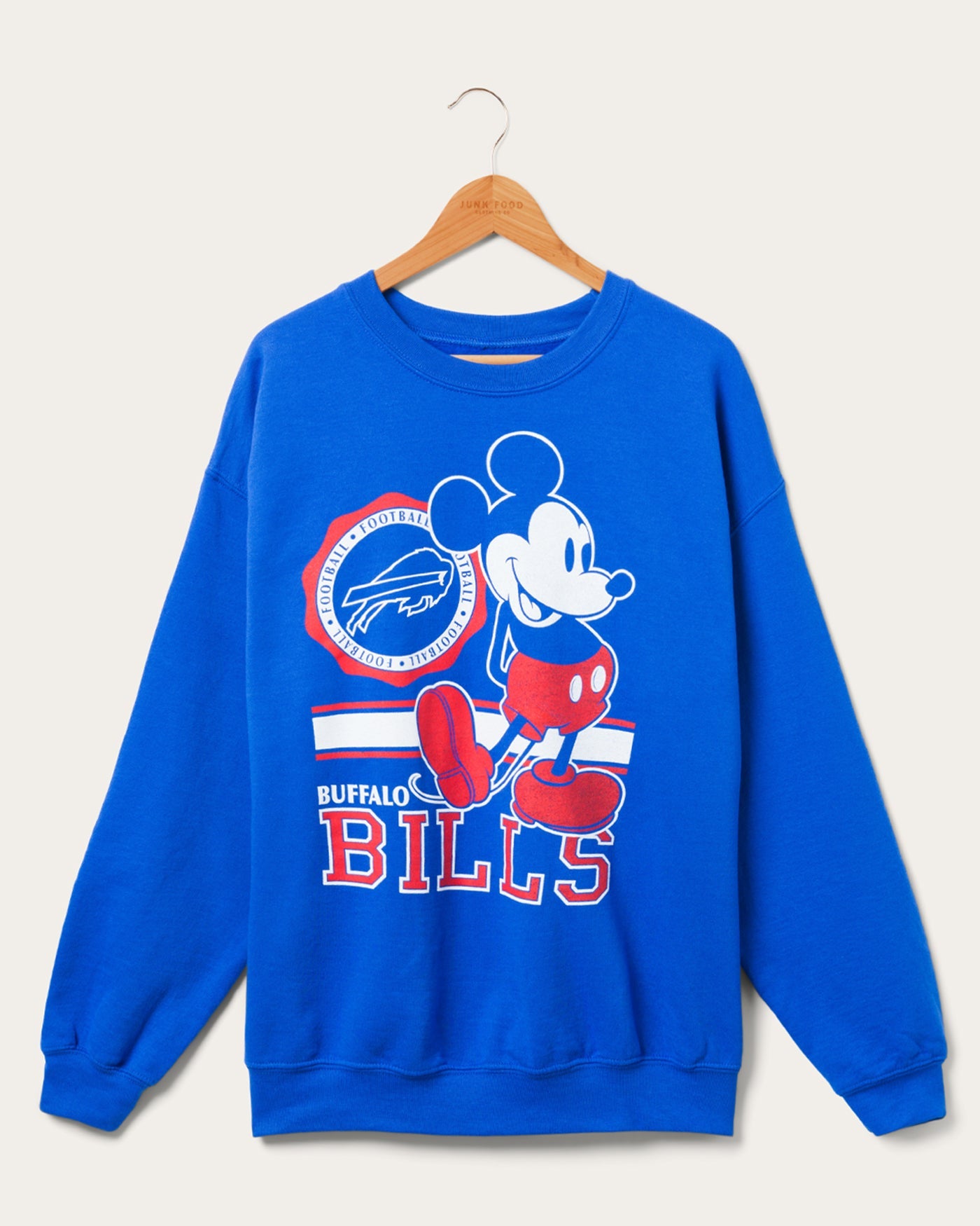 Bills Mickey Crew Fleece