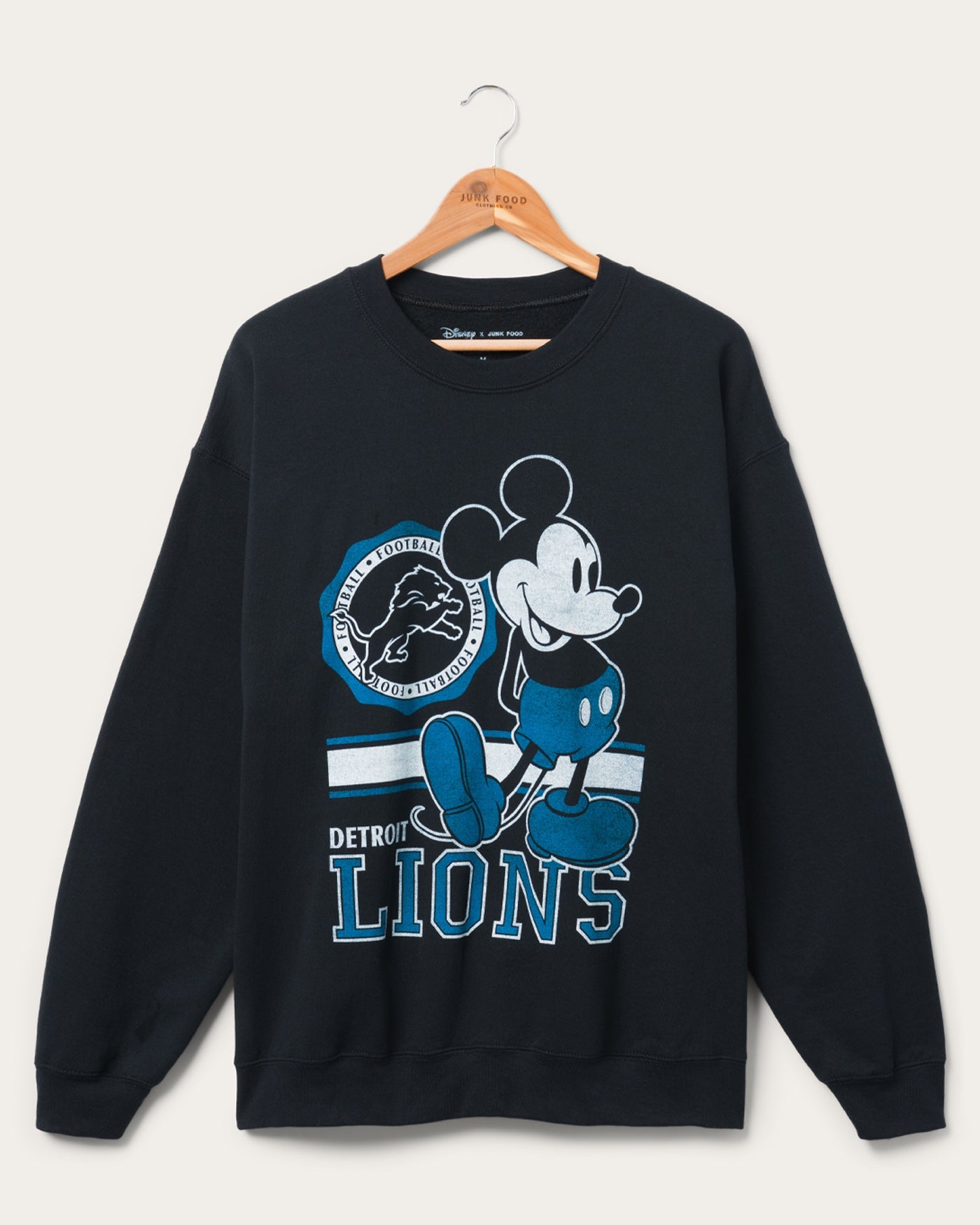 Lions Mickey Crew Fleece