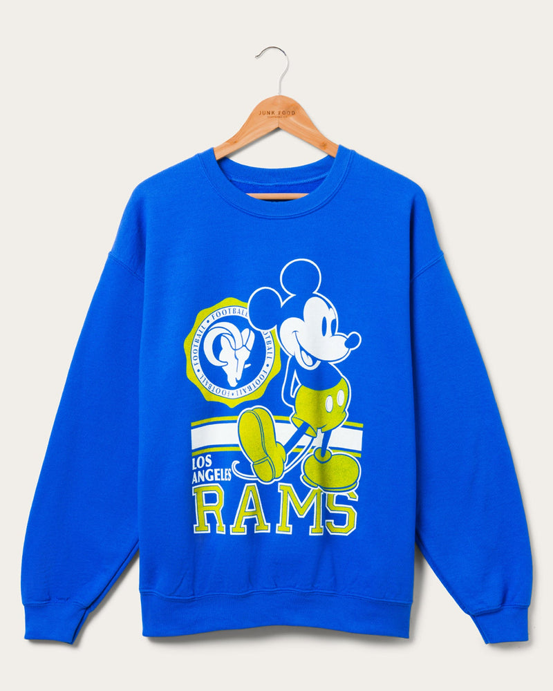 Vintage Blue Logo Athletic St. Louis Rams Heavyweight NFL T