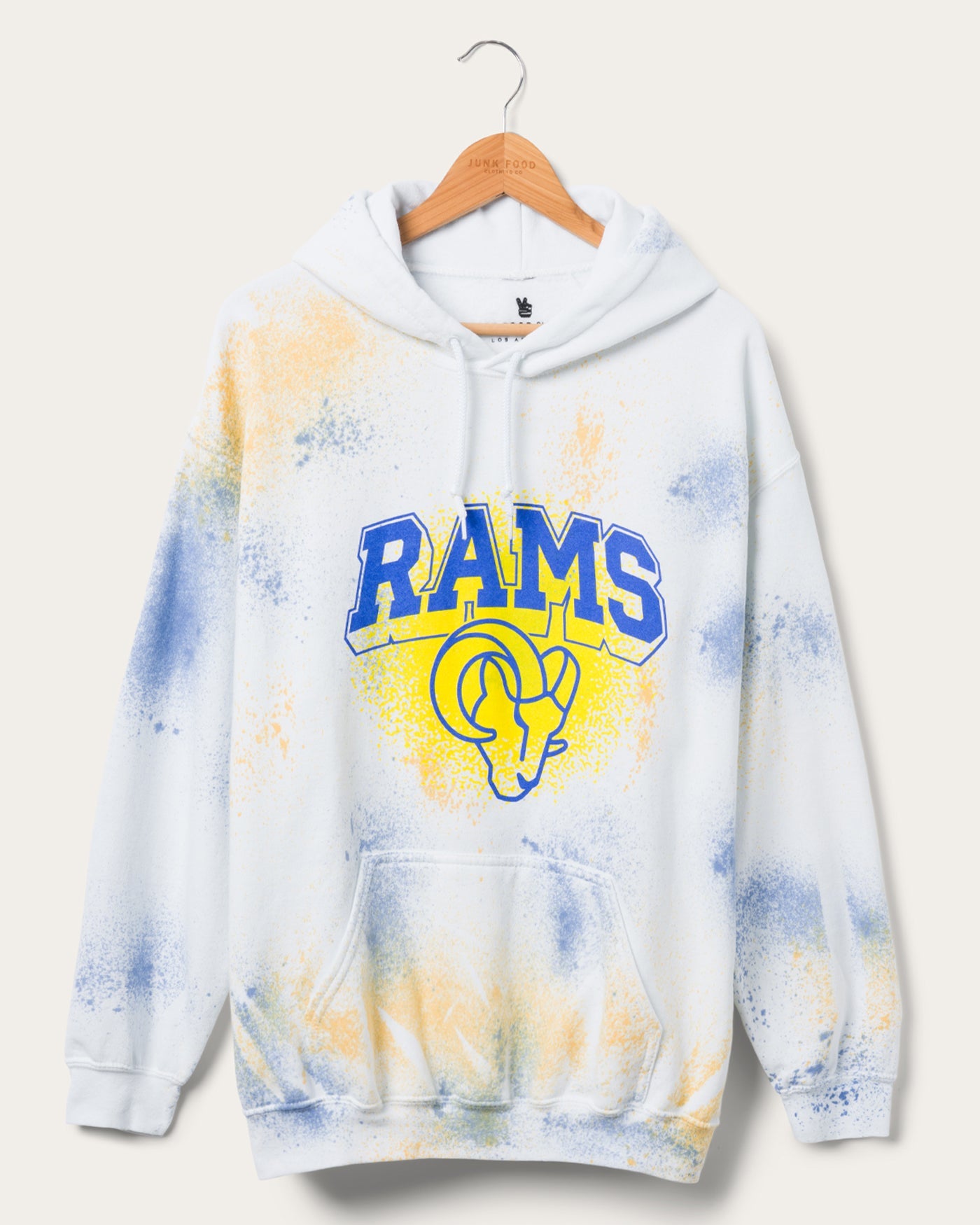 Rams Tie Dye Hoodie