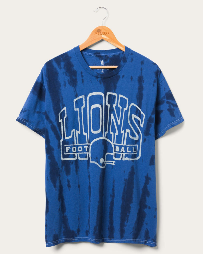 Detroit Lions Fashion Colour Logo T-Shirt - Mens