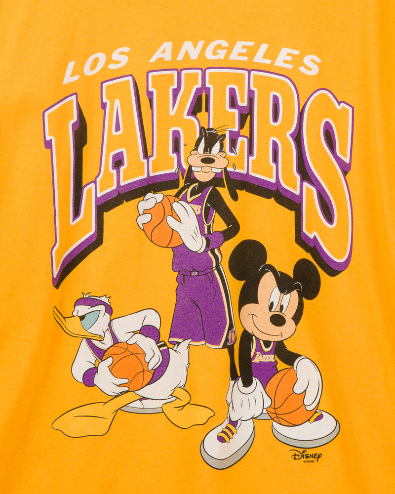 Los Angeles Lakers Junk Food Disney Vintage Mickey Baller shirt