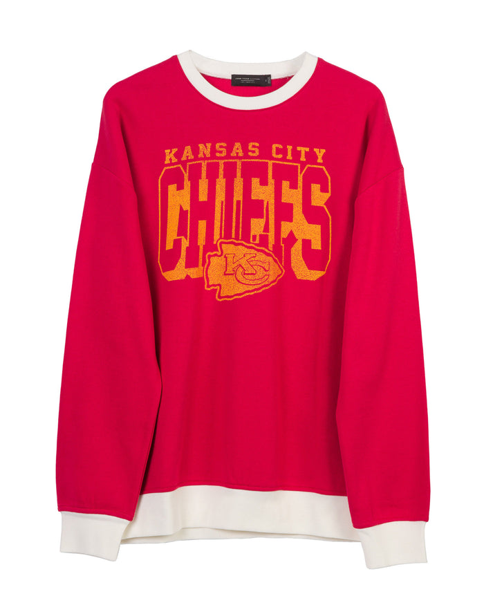 Kansas City Chiefs Womens Grey Retro Gameday Knobi Crew Sweatshirt  Kansas  city chiefs shirts, Kansas city chiefs apparel, Chief clothes