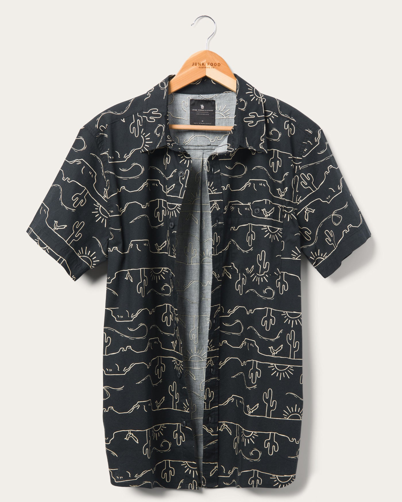 Men's Timothy Desert Print Poplin Shirt