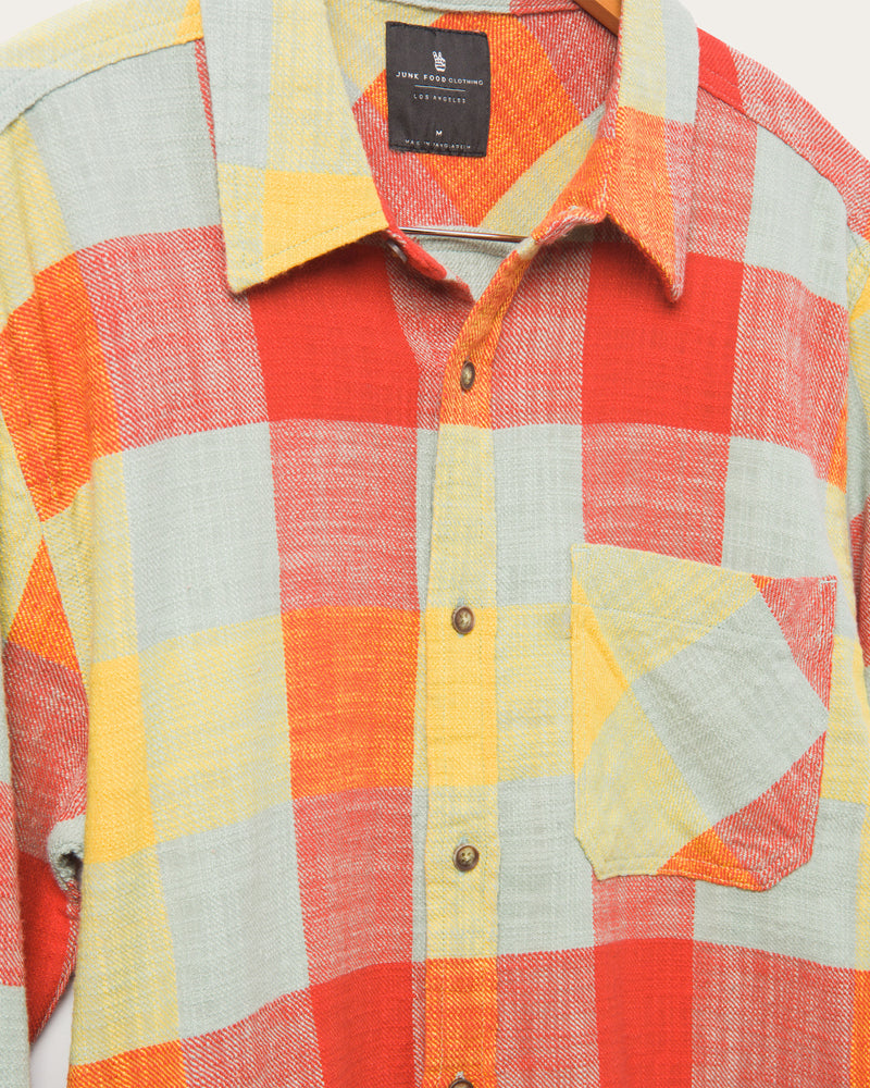 Vintage Sportswear by Country Touch Plaid Flannel Shirt M 15-15.5