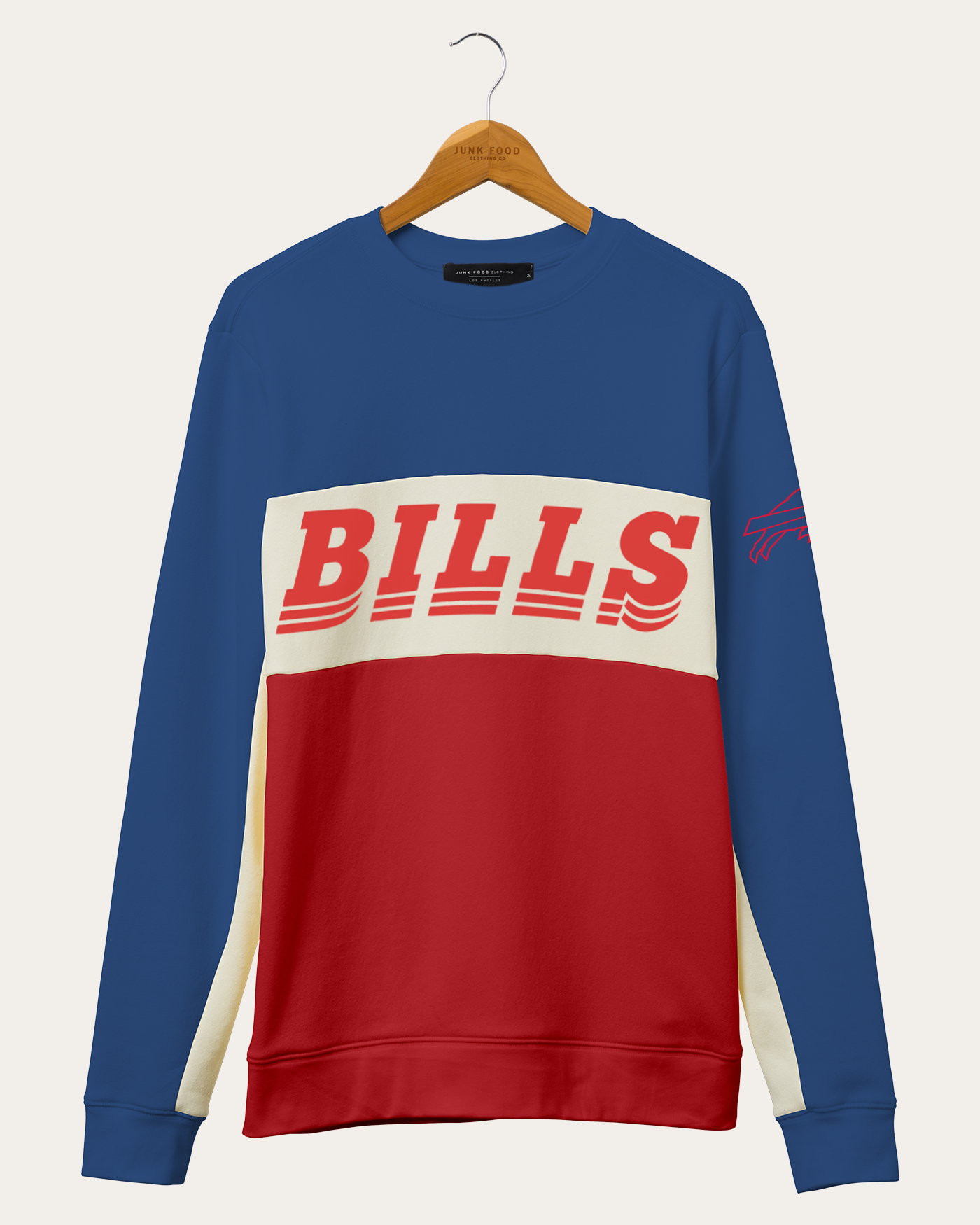 NFL Buffalo Bills Colorblock Crew Fleece