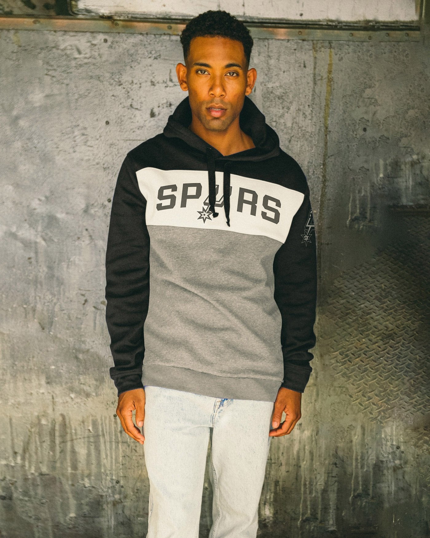 NBA San Antonio Spurs Colorblock Hoodie