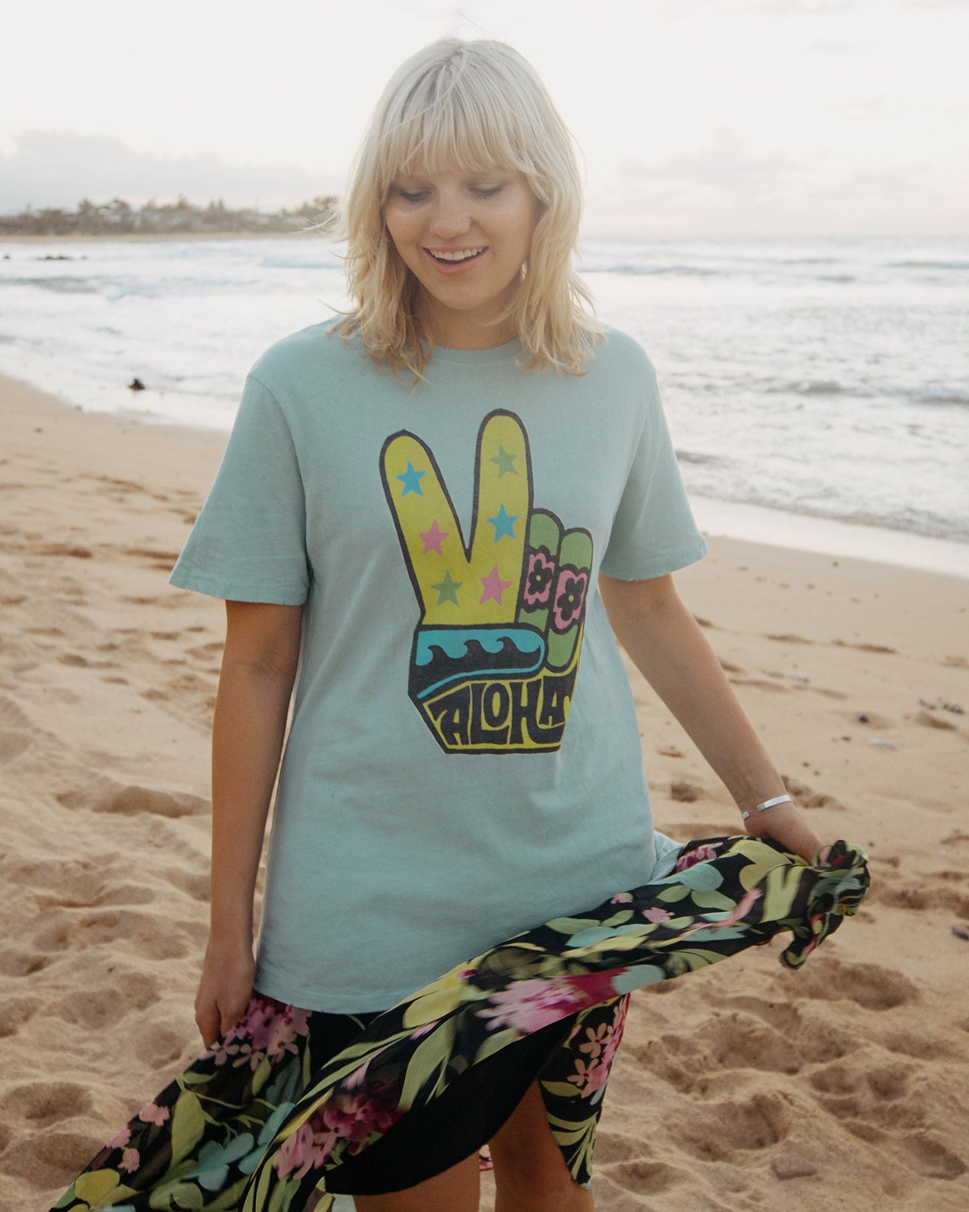 Aloha Color Vintage Tee