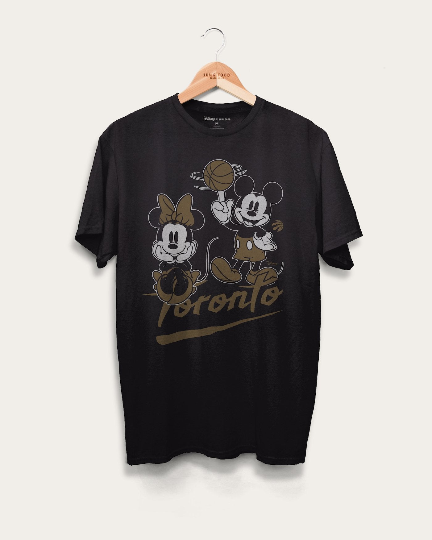 Unisex Raptors Mickey Minnie City Edition Tee