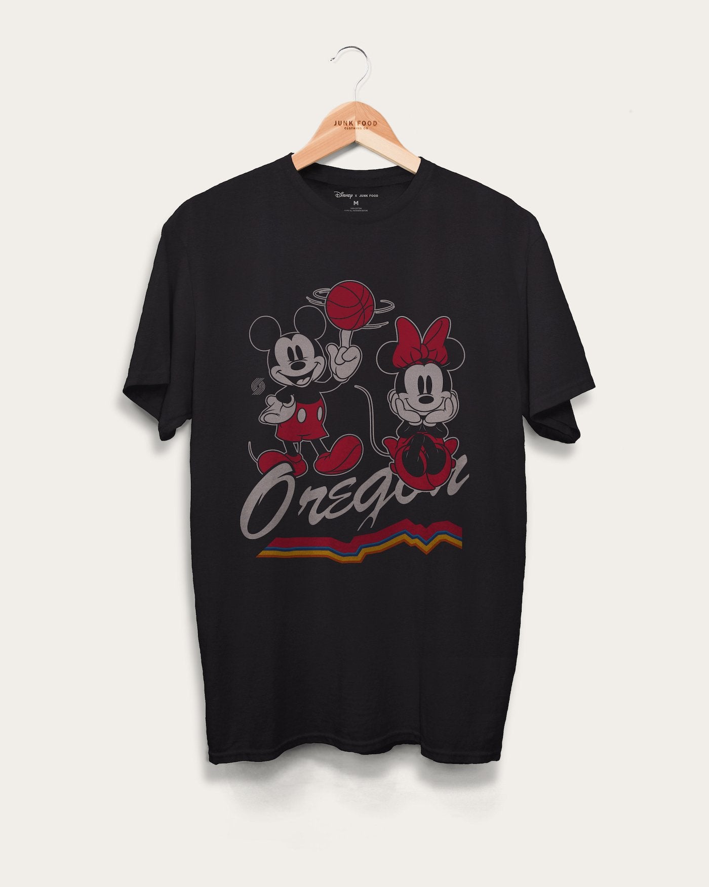 Unisex Trail Blazers Mickey Minnie City Edition Tee