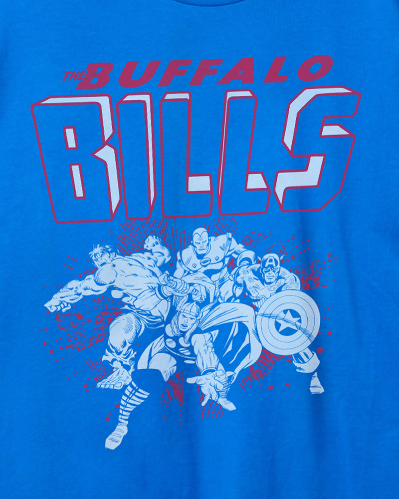 Women's Buffalo Bills Touch Royal Triple Play V-Neck T-Shirt