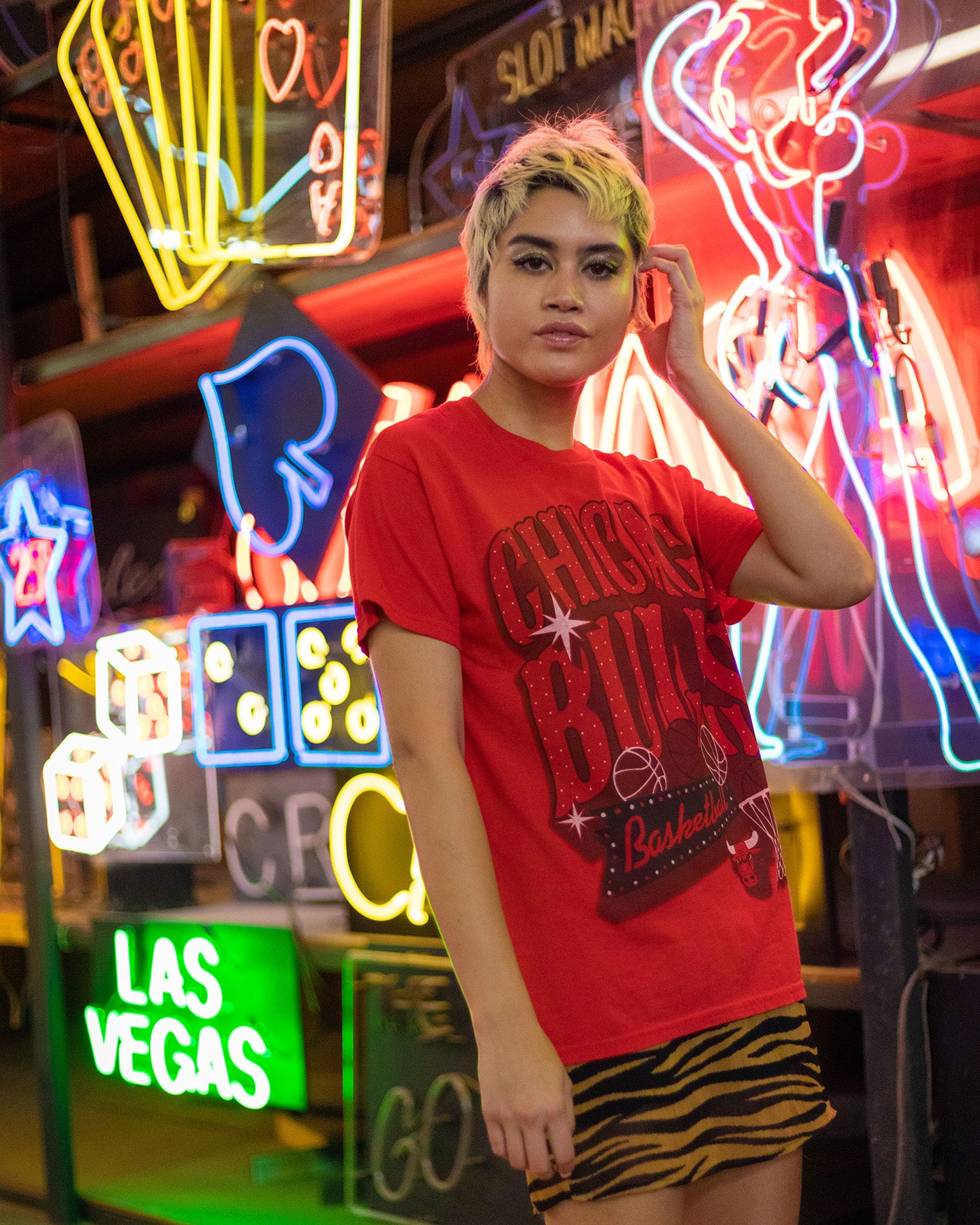 Bulls Bright Lights Tee