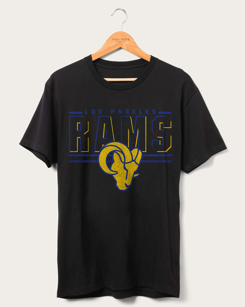 NFL Rams Slogan Fan Tee, Junk Food Clothing