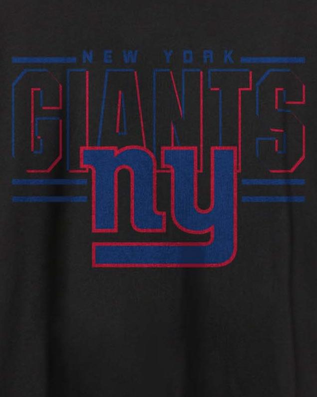 New York Giants NFL Football Sports Black tee t-shirt Size XL