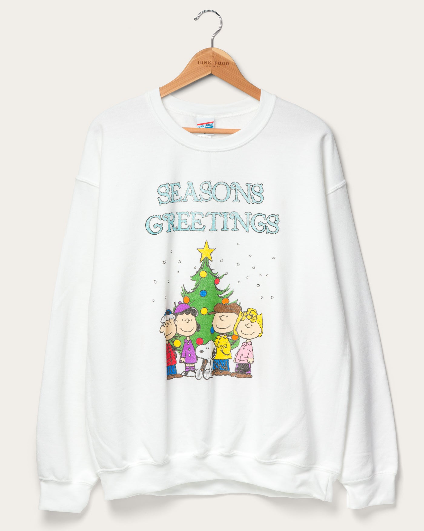 Peanuts Seasons Greetings Flea Market Fleece