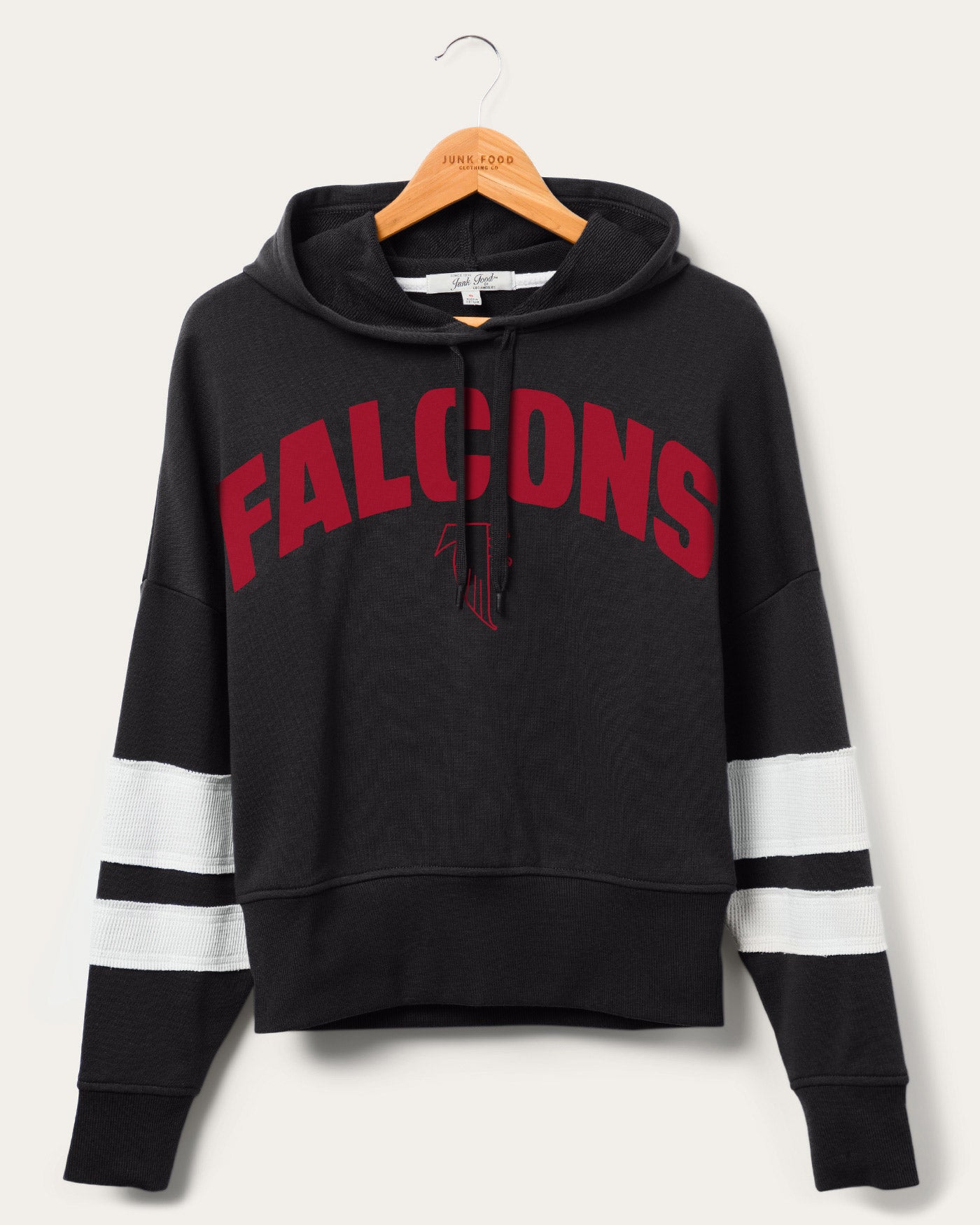 Women's NFL Falcons Sideline Striped Fleece