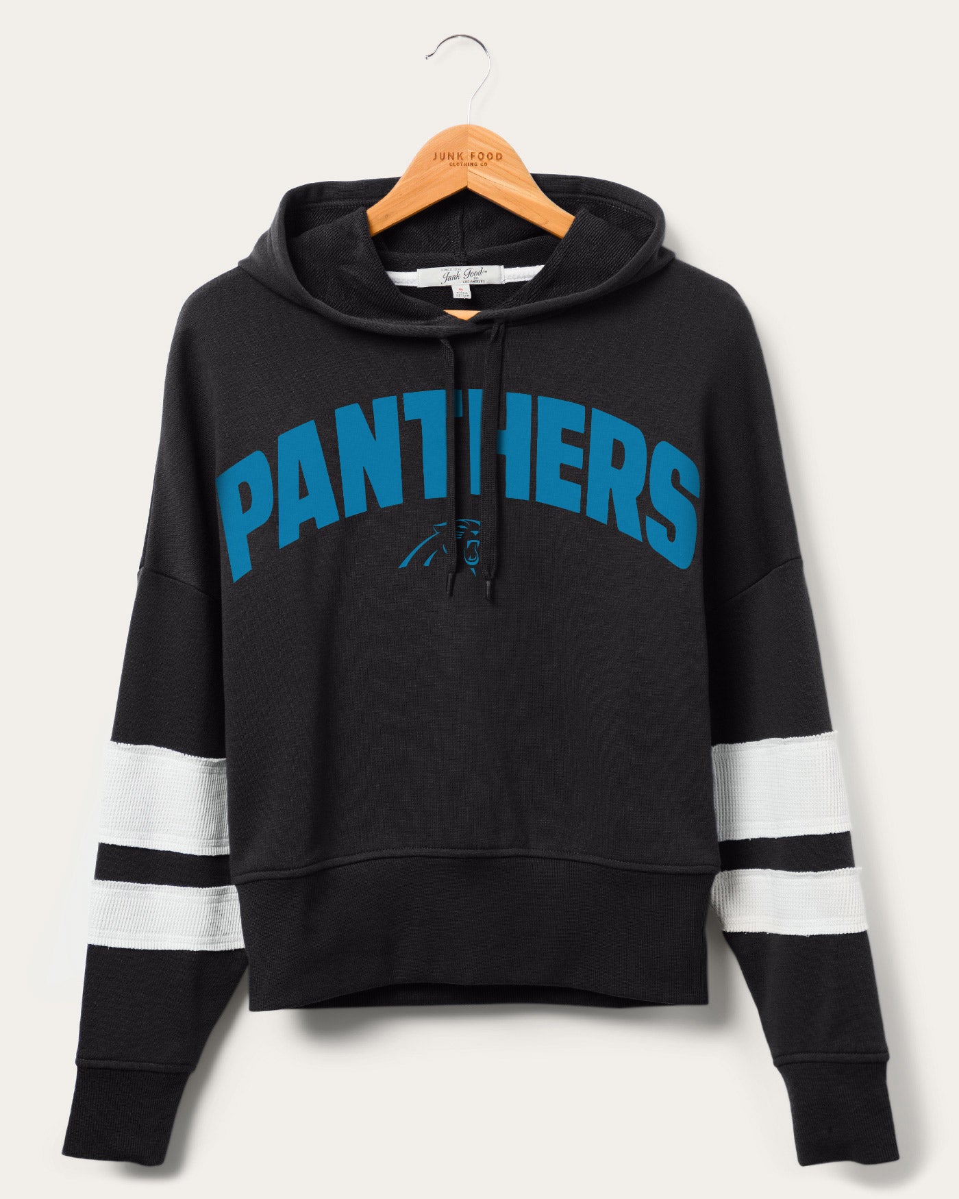 Women's NFL Panthers Sideline Striped Fleece