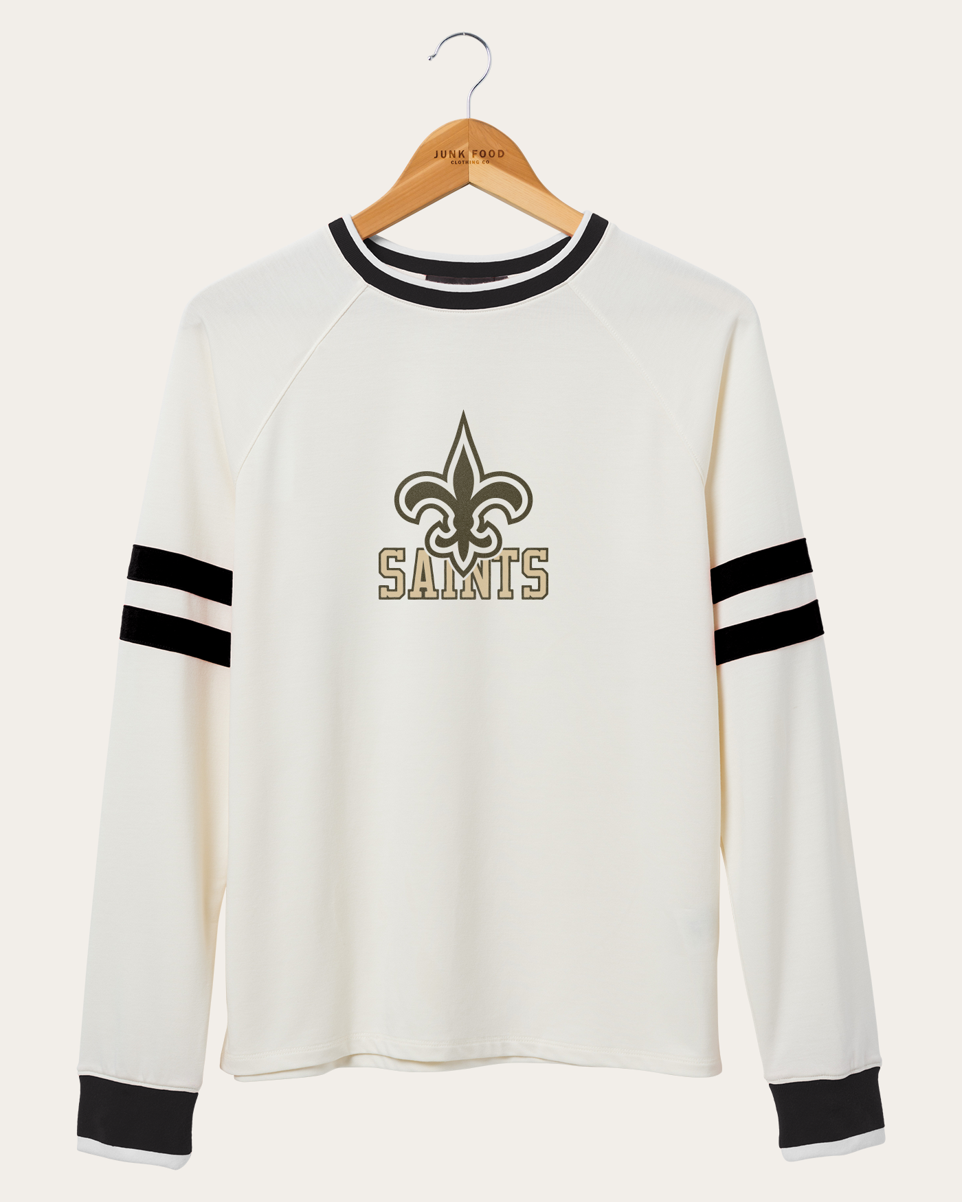 Women's NFL New Orleans Saints Long Sleeve Football Crew