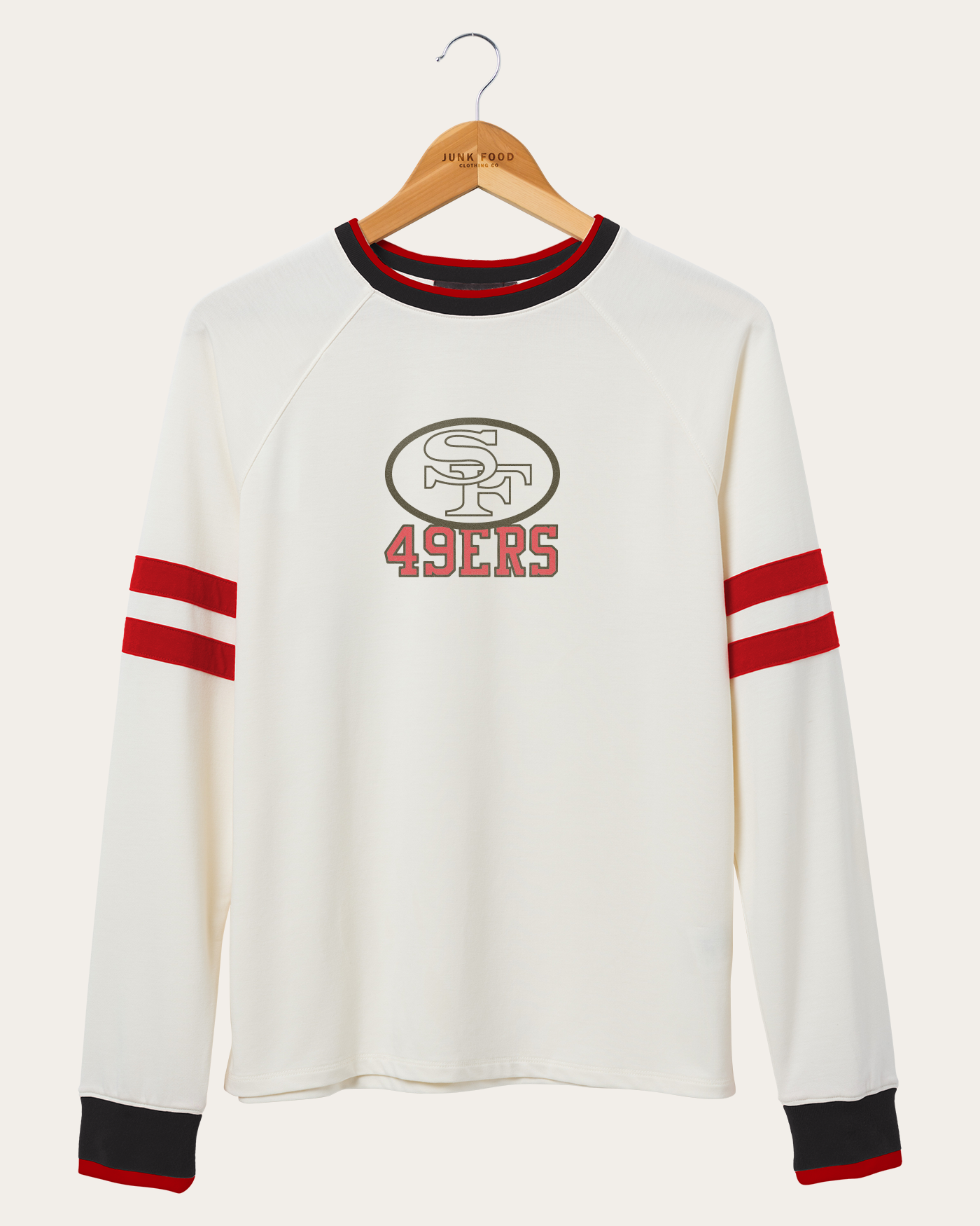 Women's NFL San Francisco 49ers Long Sleeve Football Crew