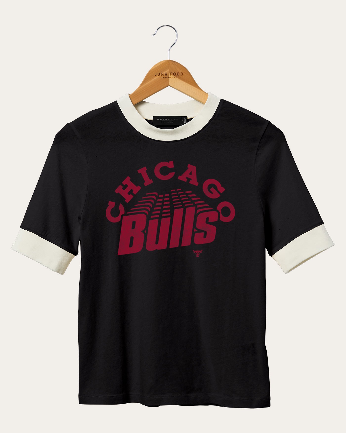 Women's NBA Chicago Bulls Slim Ringer Tee