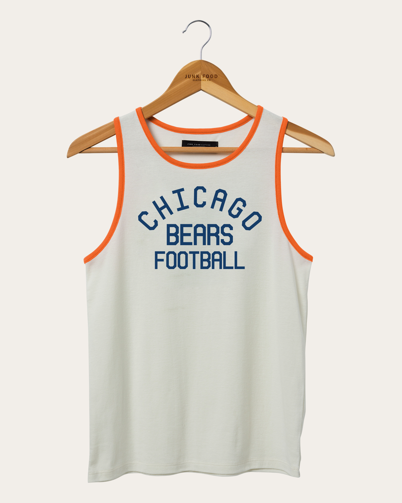 Women's NFL Chicago Bears Rib Ringer Muscle Tank