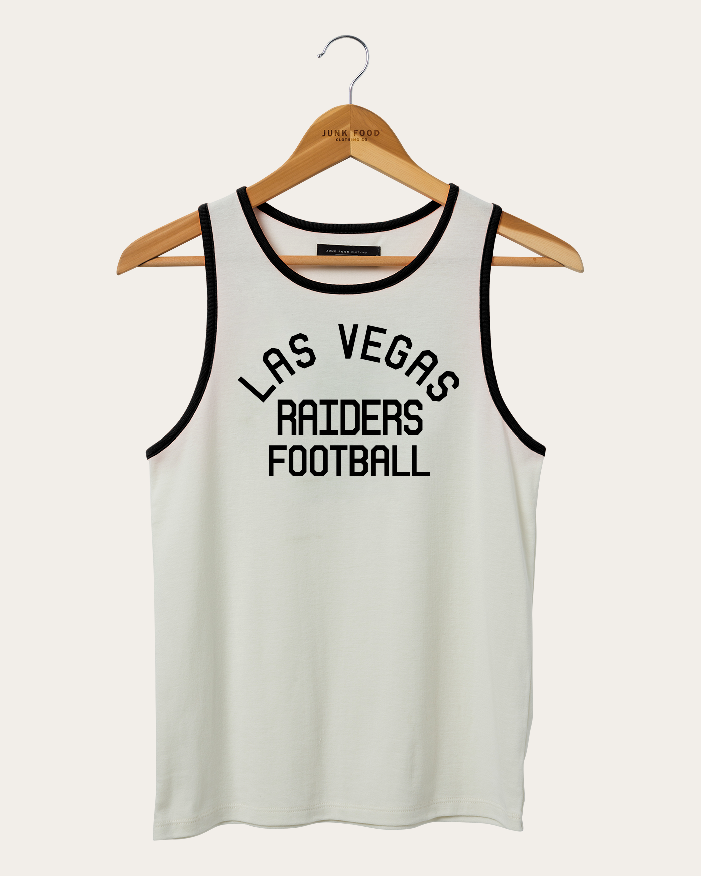 Women's NFL Las Vegas Raiders Pop Binding Rib Tank