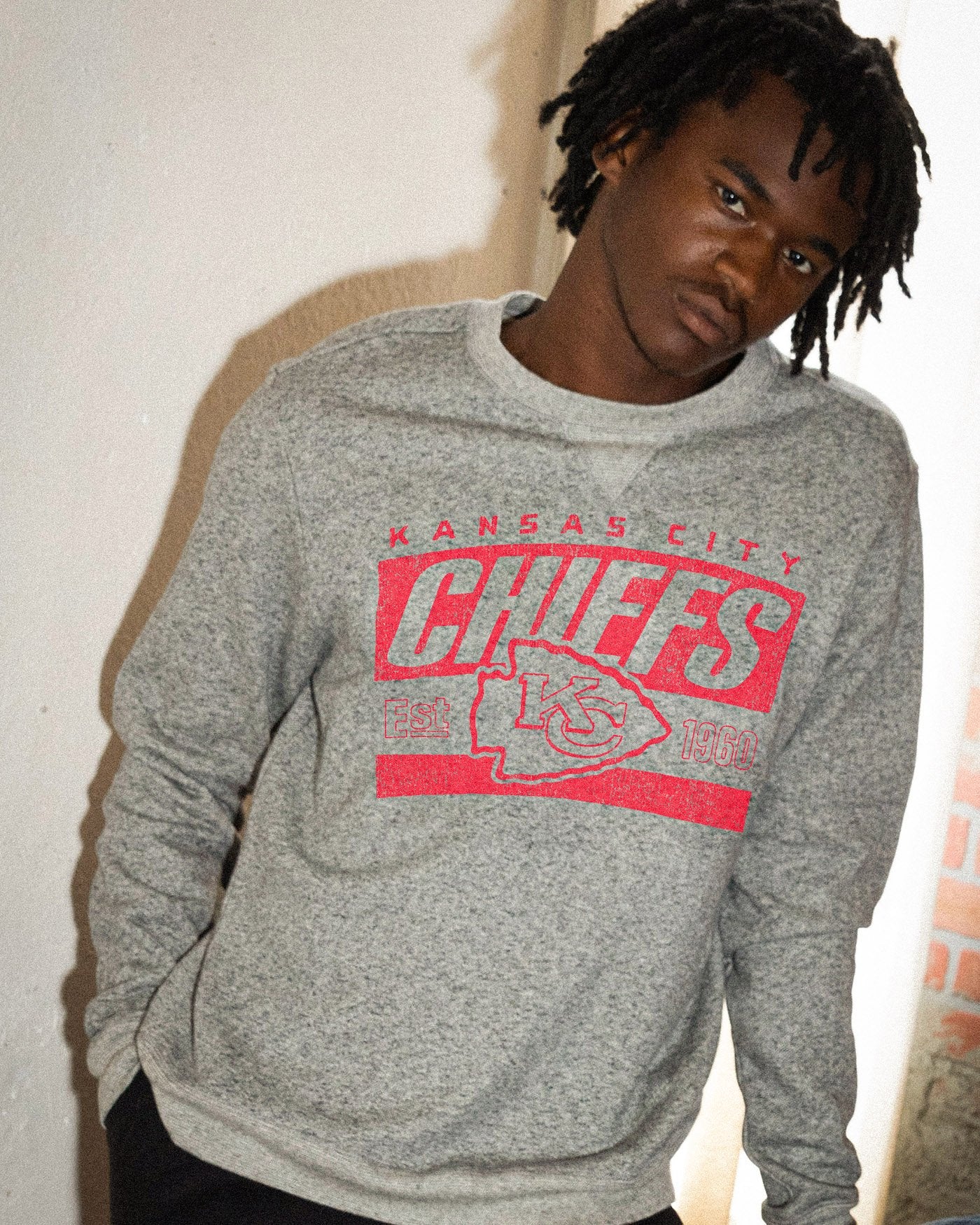 NFL Kansas City Chiefs Formation Fleece Crewneck