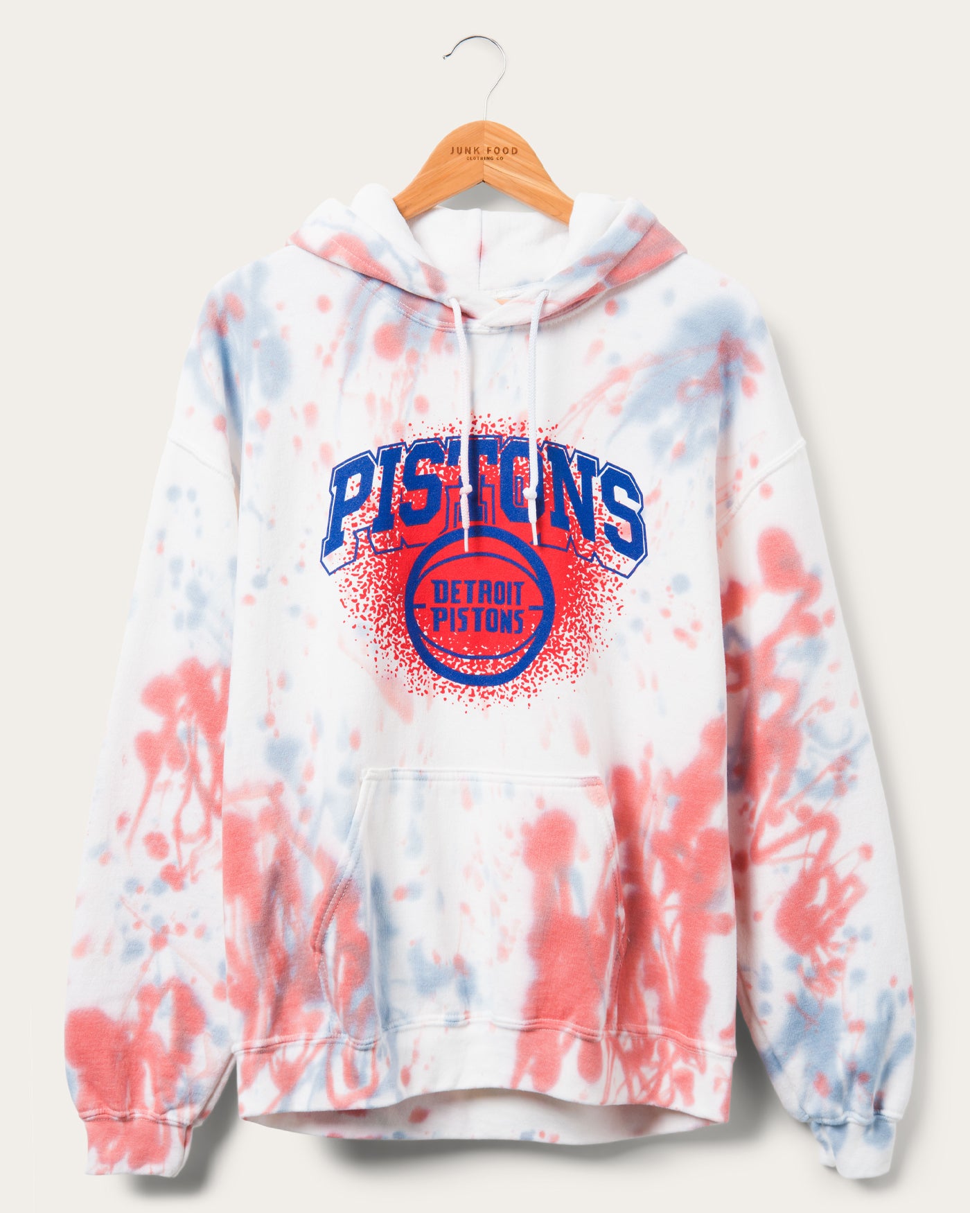 NBA Detroit Pistons Tie Dye Hoodie