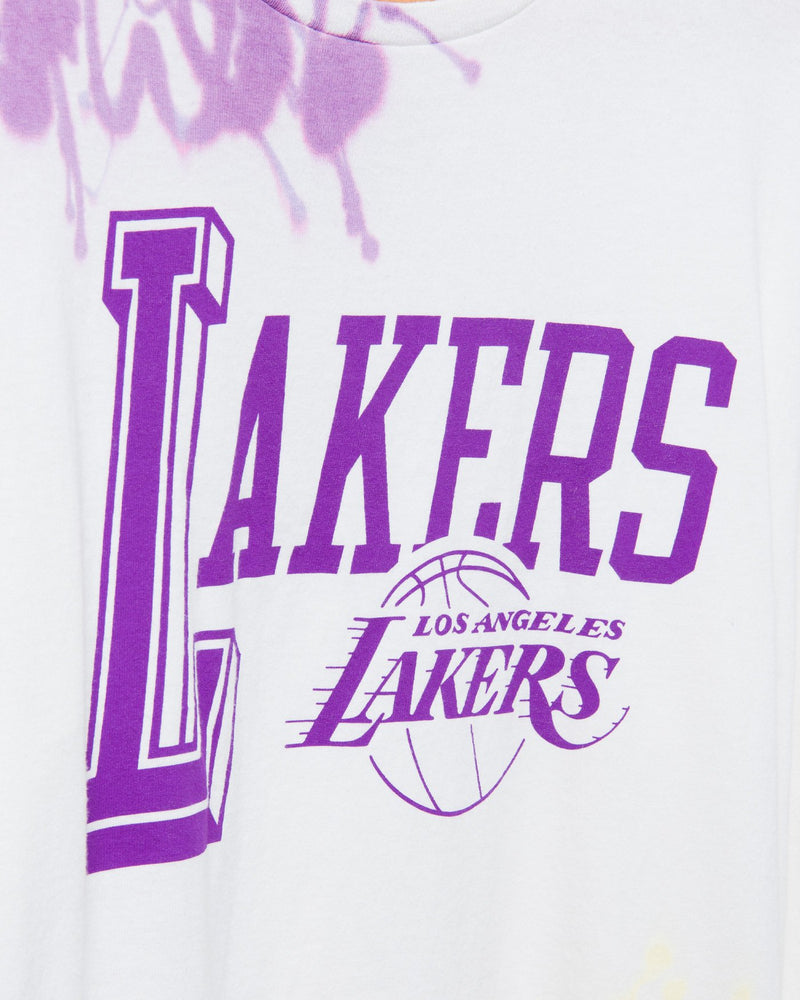 Los Angeles Lakers NBA Leggings NBA Playoffs Tie Dye Women's M NEW