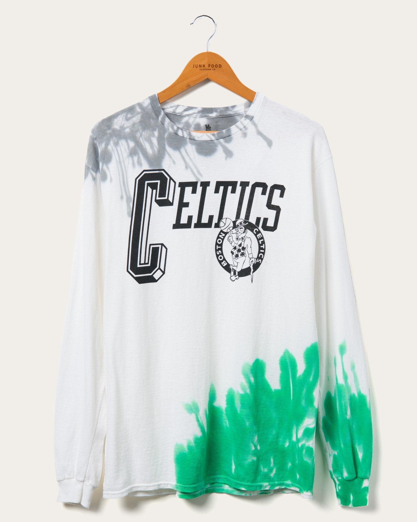 NBA Boston Celtics Tie Dye Flea Market Long Sleeve Tee