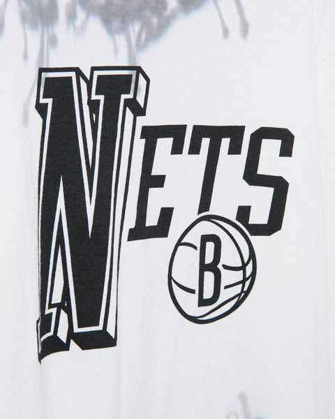 Brooklyn Nets Tie Dye Long Sleeve Tee | Junk Food Clothing | Junk Food ...