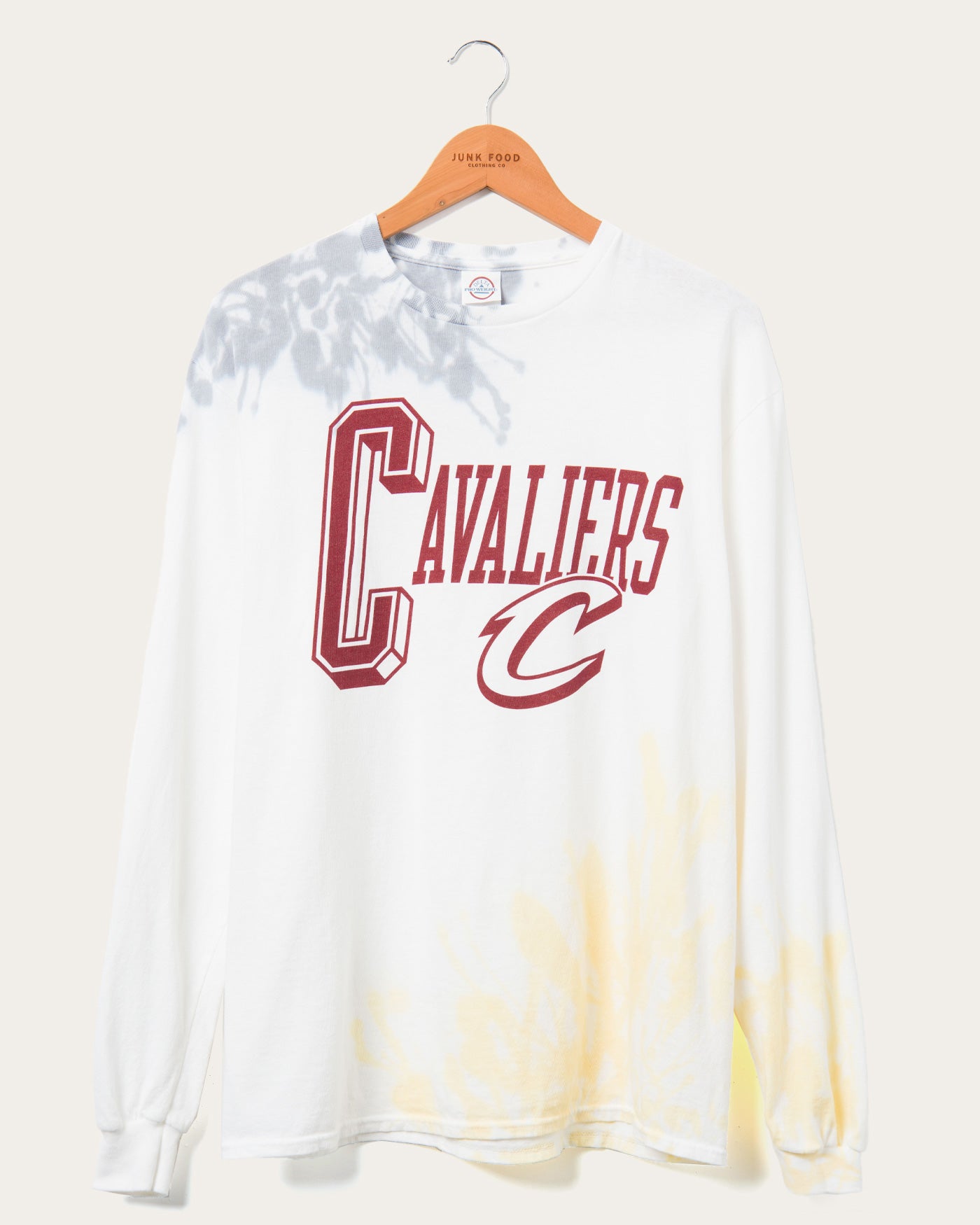 NBA Cleveland Cavaliers Tie Dye Flea Market Long Sleeve Tee